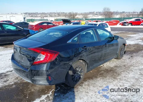 2020 Honda Civic Lx z USA, uszkodzony, nr VIN 2HGFC2F60LH563348